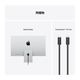 Apple アップル Studio Display 27インチ 標準ガラス 傾きを調整できるスタンド MK0U3J/A ( Retina 5Kディスプレイ Webカメラ Thunderbolt 3 USB-C チルト 内蔵スピーカー 1年間保証 ) 国内正規品