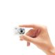 SAC CONNECT MINIカメラ SMC01-WHMSD32 ( 32GB microSDカードつき 約100万画素 CMOSセンサー 固定焦点 0.96インチ液晶画面 動画撮影 レトロモード 小型デジタルカメラ ) ホワイト