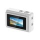 SAC CONNECT MINIカメラ SMC01-WHMSD32 ( 32GB microSDカードつき 約100万画素 CMOSセンサー 固定焦点 0.96インチ液晶画面 動画撮影 レトロモード 小型デジタルカメラ ) ホワイト