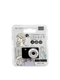 SAC CONNECT MINIカメラ SMC01-BKMSD32 ( 32GB microSDカードつき 約100万画素 CMOSセンサー 固定焦点 0.96インチ液晶画面 動画撮影 レトロモード 小型デジタルカメラ ) ブラック