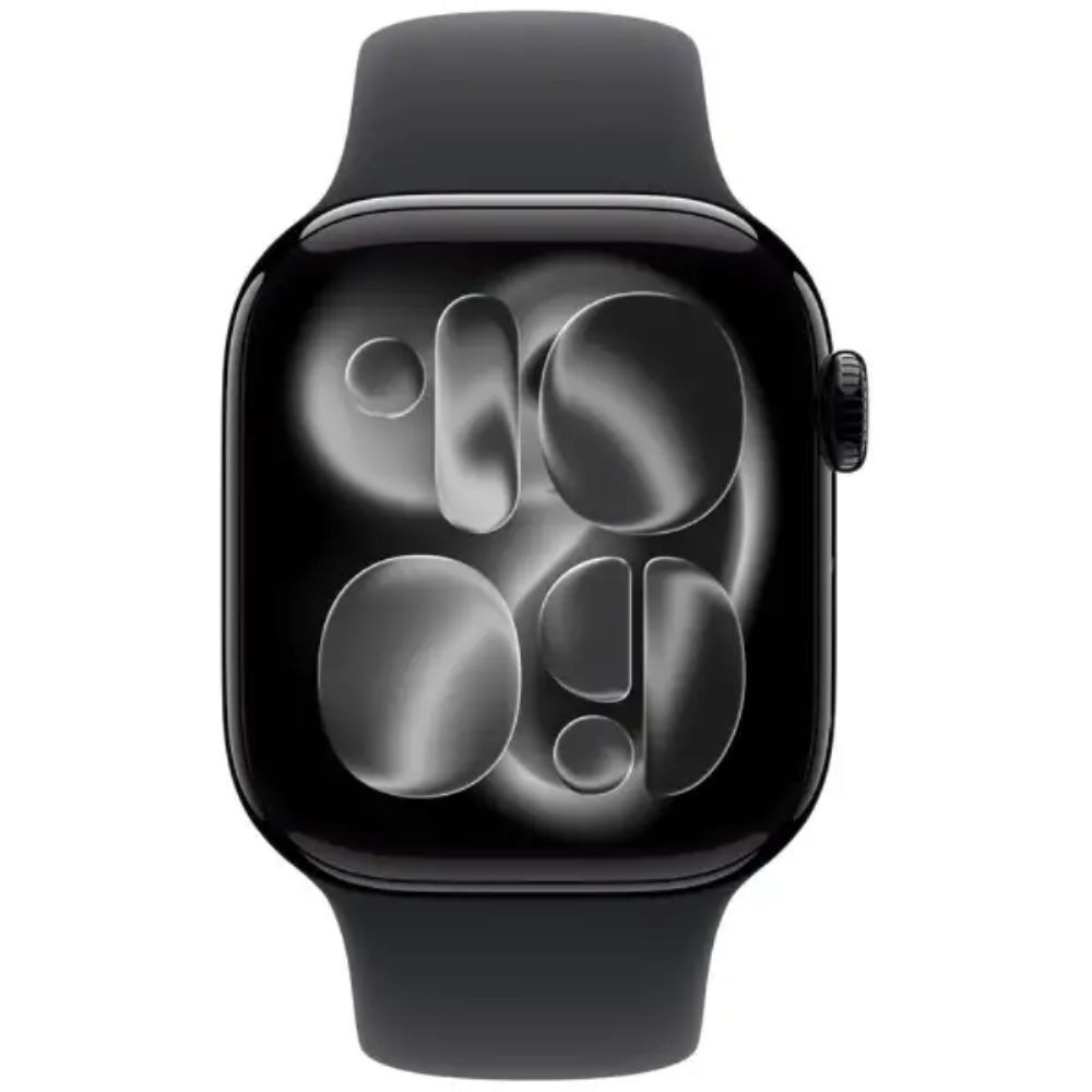 Apple Watch Series 11 GPSモデル 42mm MEQT4J/A (ジェットブラックアルミニウムケース ブラックスポーツバンド S/M付) 国内正規品