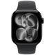 Apple Watch Series 11 GPSモデル 42mm MEQT4J/A (ジェットブラックアルミニウムケース ブラックスポーツバンド S/M付) 国内正規品