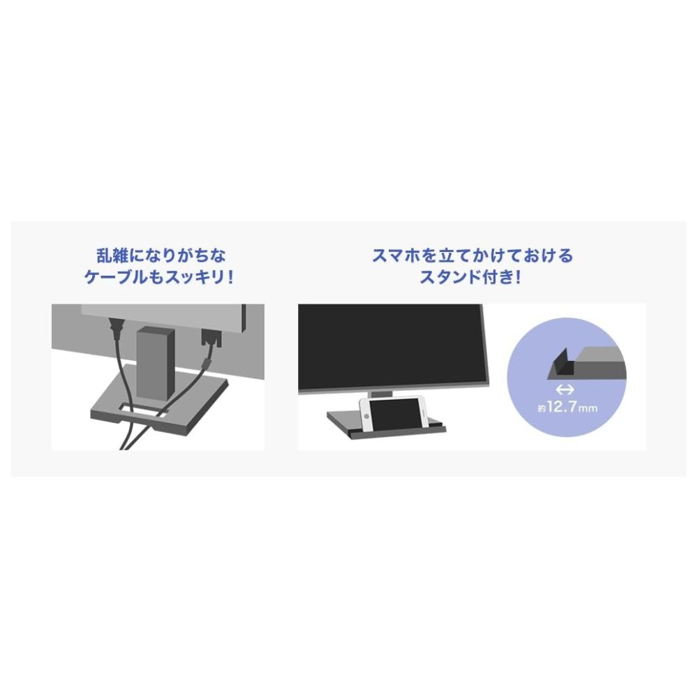 I-O DATA アイ・オー・データ モニター LCD-DF221EDW-A (21.5型 フルHD ADS 非光沢 HDMI DisplayPort D-Sub チルト 内蔵スピーカー VESA 5年間保証) ホワイト