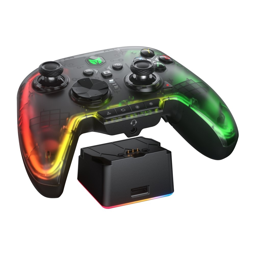 BIGBIG WON RAINBOW2 Pro combo 無線 有線ゲームコントローラー (Switch Windows PC iPhone Android Bluetooth 2.4GHz USB-C ターボ マクロ ジャイロ 1年間保証)