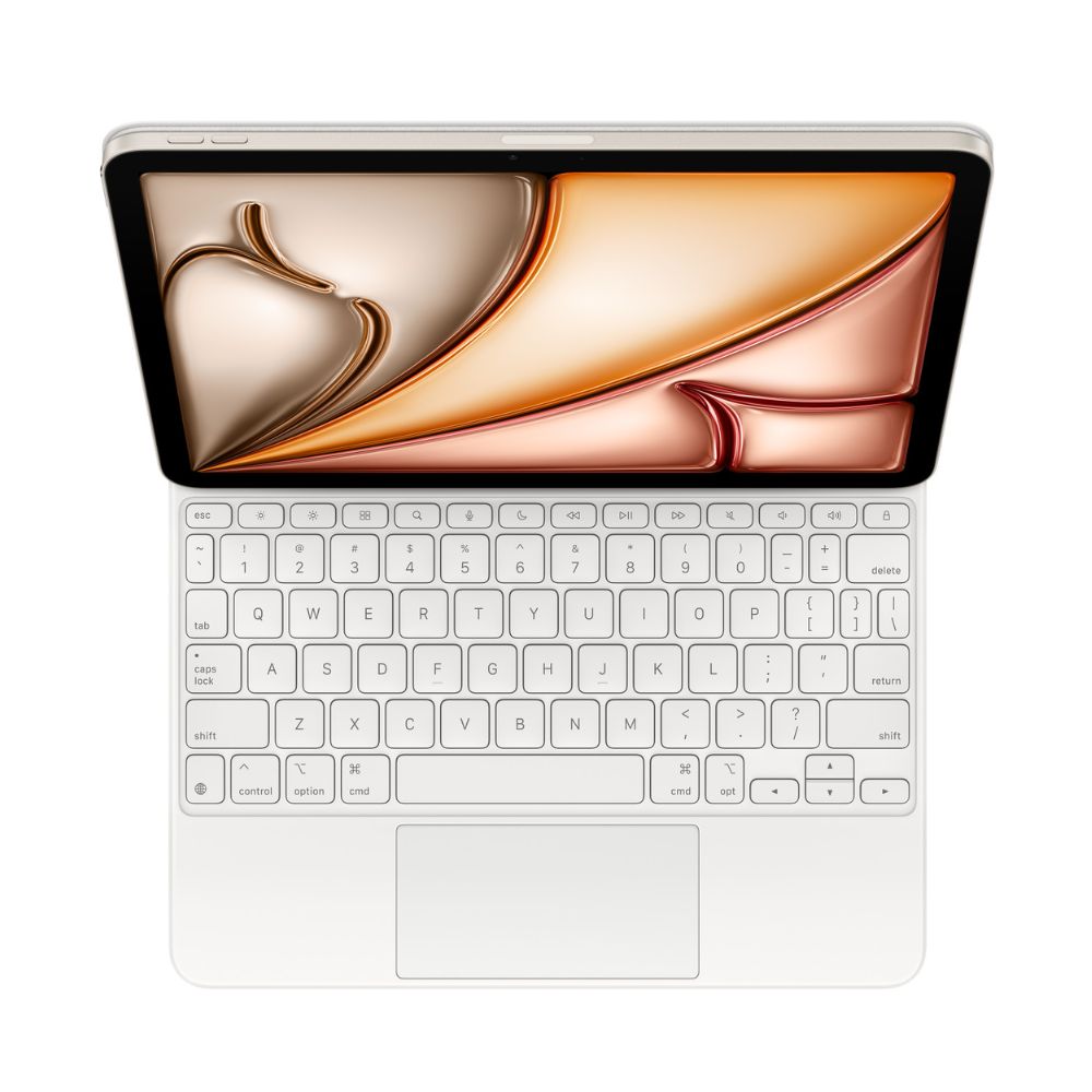 Apple アップル Magic Keyboard 英語(US) 11インチ iPad Air ( M3 M2 ) ( 第4世代 第5世代 ) 用 ホワイト MDFV4LL/A 国内正規品