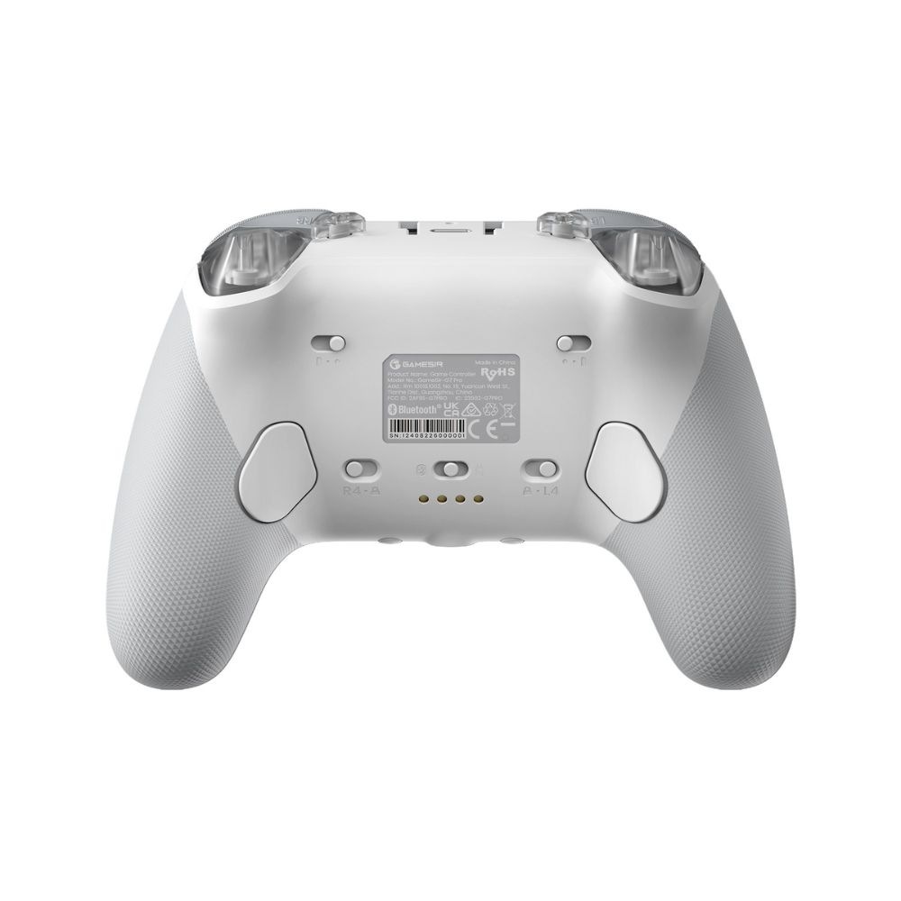GameSir G7 Pro White 無線 有線 ゲームコントローラー ( Xbox公式ライセンス取得品 Windows PC Android 2.4GHz Bluetooth USB Type-C マイクロスイッチ ジャイロあり 充電台つき 1年間保証 )