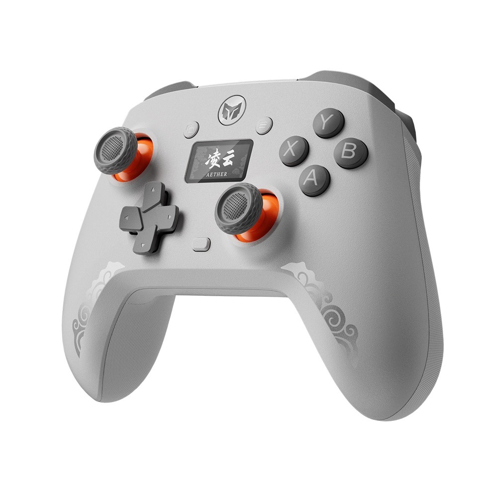 BIGBIG WON ビッグビッグウォン AETHER 無線 有線 液晶画面搭載 ゲームコントローラー ( Switch iPhone Andoroidスマホ Windows10 11 PC Bluetooth 2.4GHz USB-A ターボ Xinput )