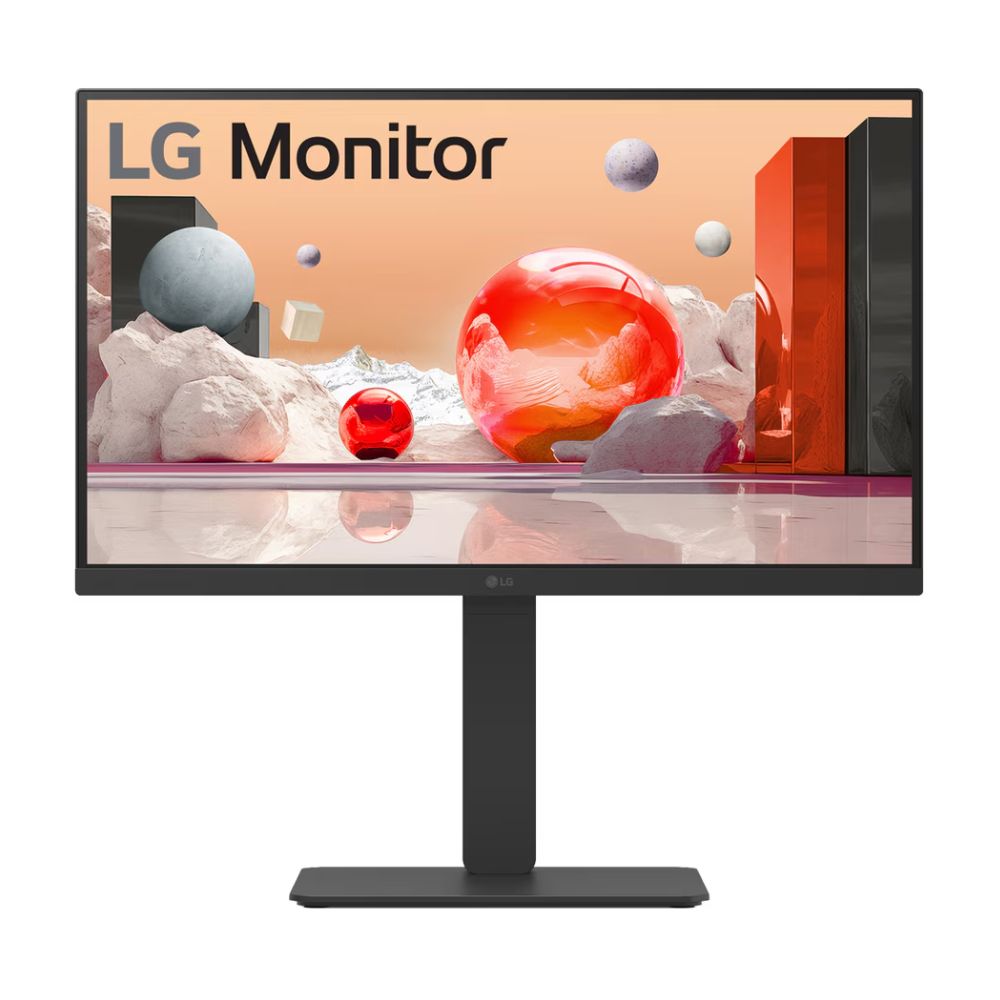 LG Electronics 多機能モニター 液晶ディスプレイ 24BA850-B ( 23.8インチ フルHD IPS ノングレア HDMI DisplayPort USB Type-C Webカメラ 有線LANあり チルト スイベル ピボット 高さ調整 VESA 内蔵スピーカー マイク 3年間保証 )