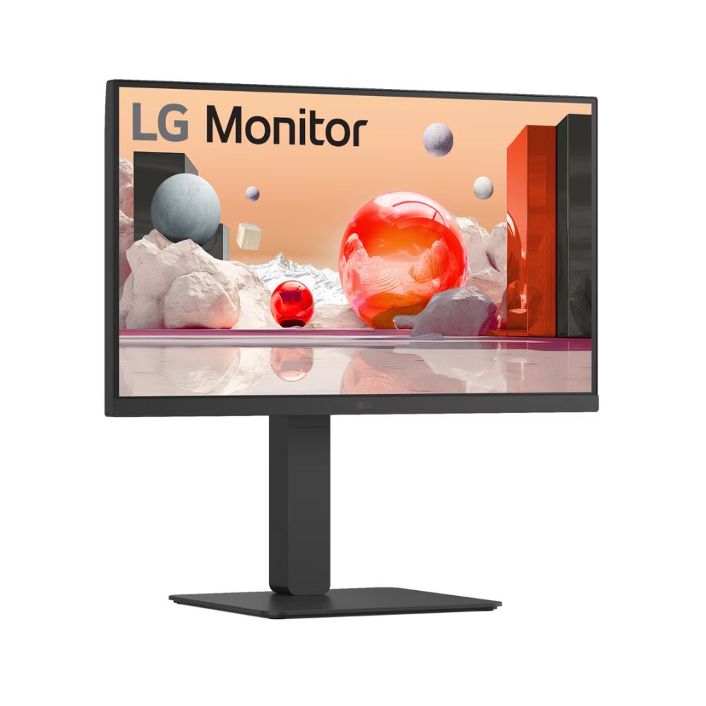 LG Electronics 多機能モニター 液晶ディスプレイ 24BA850-B ( 23.8インチ フルHD IPS ノングレア HDMI DisplayPort USB Type-C Webカメラ 有線LANあり チルト スイベル ピボット 高さ調整 VESA 内蔵スピーカー マイク 3年間保証 )