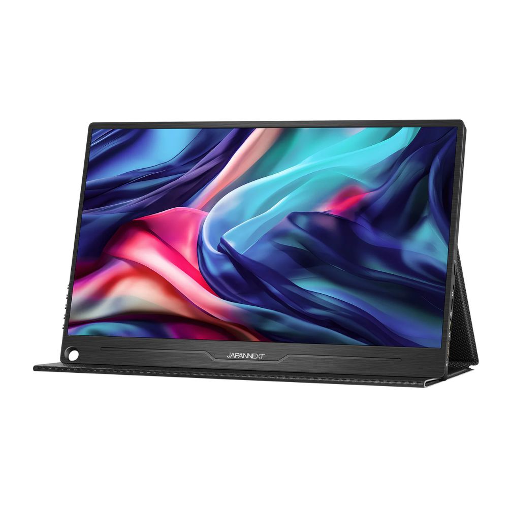 JAPANNEXT ジャパンネクスト モバイルモニター ディスプレイ JN-MD-IPS133WUXGAR ( 13.3型 WUXGAR IPS 非光沢 HDMI USB Type-C mini DisplayPort 自立式スマートケースつき Vesa 内臓スピーカー )