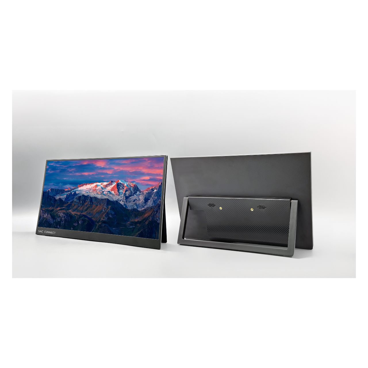 SAC CONNECT ポータブル LCD モニター SPMFHD156 ( 15.6型 フルHD 非光沢 IPS Mini HDMI USB Type-C 内臓スピーカー カバー付 )