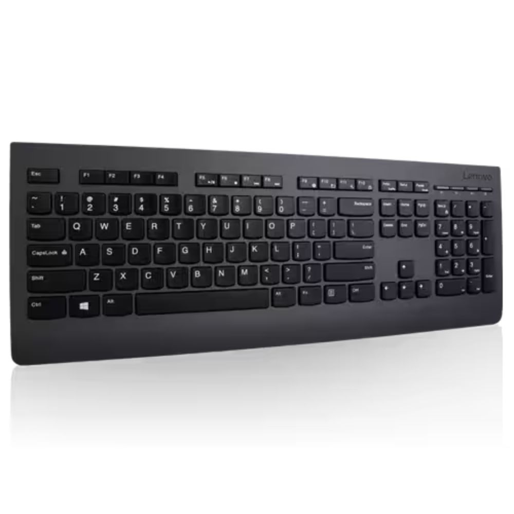 Lenovo レノボ プロフェッショナル ワイヤレス キーボード 4X30H56862 ( JIS配列 無線 テンキー ホットキーあり パンタグラフ ) ブラック