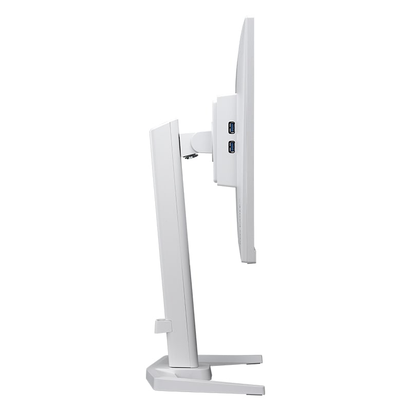 iiyama イイヤマ ゲーミングモニター G-MASTER GB2470HSU-W6 ( 23.8型 フルHD 非光沢 FAST IPS HDMI DisplayPort スウィートベル ピボット チルト 高さ調整 VESA 3年間保証 ) ホワイト