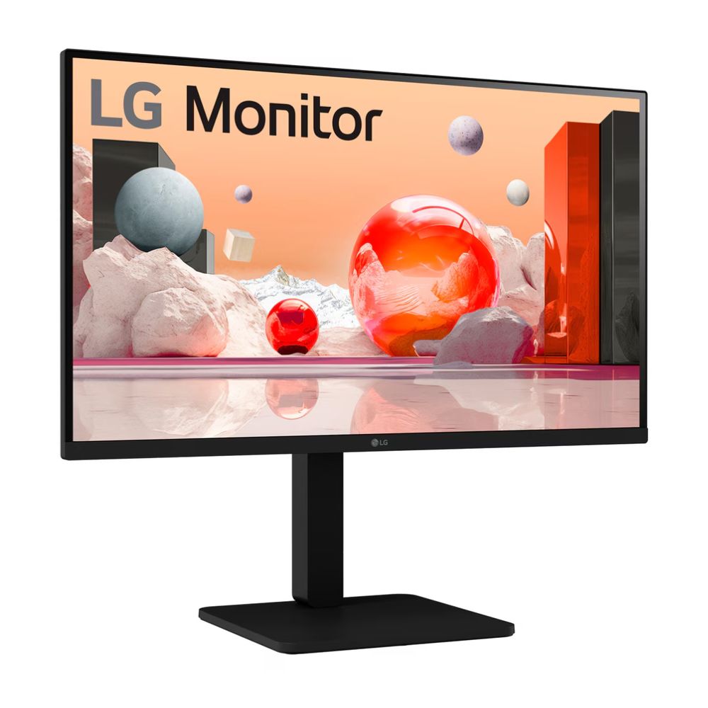 LG Electronics モニター 液晶ディスプレイ 27BA450-B ( 27型 フルHD IPS 非光沢 DisplayPort D-sub HDMI チルト スイベル ピボット 高さ調整 Vesa 内蔵スピーカー 3年間保証 )