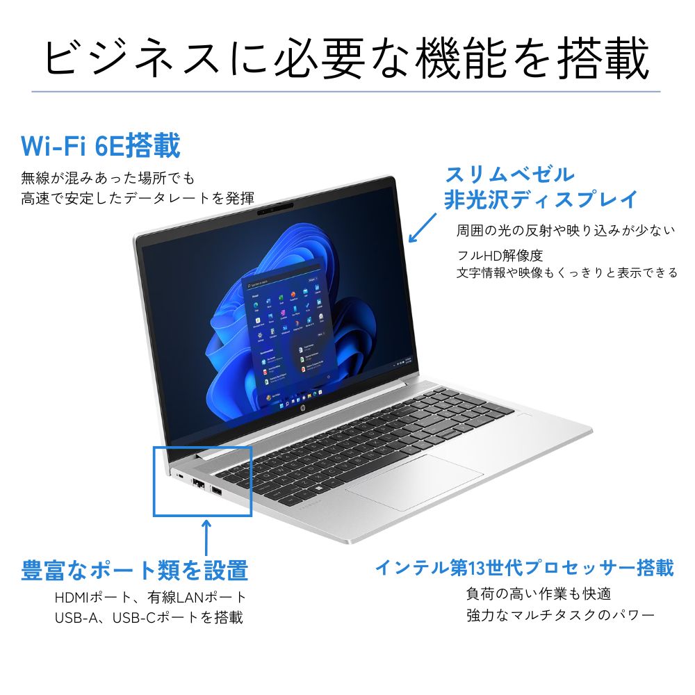 HP ノートPC ProBook 450 G10 CT Notebook PC 974X9AV#ABJ