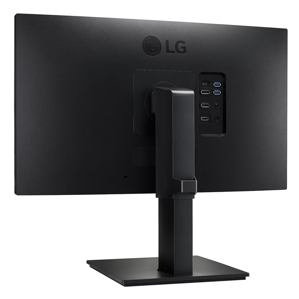 LG Electronics モニター 液晶ディスプレイ 24QP750-B ( 23.8型 WQHD IPS 非光沢 DisplayPort HDMI USB Type-C チルト スウィーベル ピボット 高さ調整 Vesa 3年間保証 )