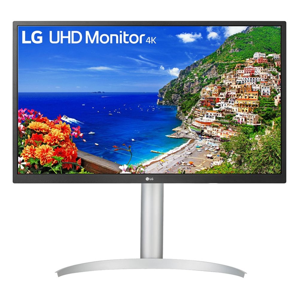 LG Electronics モニター 液晶ディスプレイ 27UP550N-W ( 27型 4K IPS 非光沢 DisplayPort HDMI USB Type-C チルト スウィーベル ピボット 高さ調整 Vesa 3年間保証 )