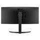 LG モニター UltraWide 21:9 ウルトラワイド モニター 34WR55QK-B ( 34型 UWQHD VA 非光沢 曲面型 DisplayPort HDMI USB Type-C チルト 高さ調整 Vesa 3年間保証 )