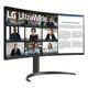 LG モニター UltraWide 21:9 ウルトラワイド モニター 34WR55QK-B ( 34型 UWQHD VA 非光沢 曲面型 DisplayPort HDMI USB Type-C チルト 高さ調整 Vesa 3年間保証 )