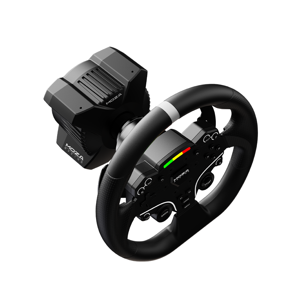 MOZA Racing PC用 ハンドル コントローラー セット MOZA R3 Bundle for PC ( Windows 10 11 PC 最大 3.9Nm ダイレクトドライブ方式 ホイールベース ペダルつき 1年間保証 )