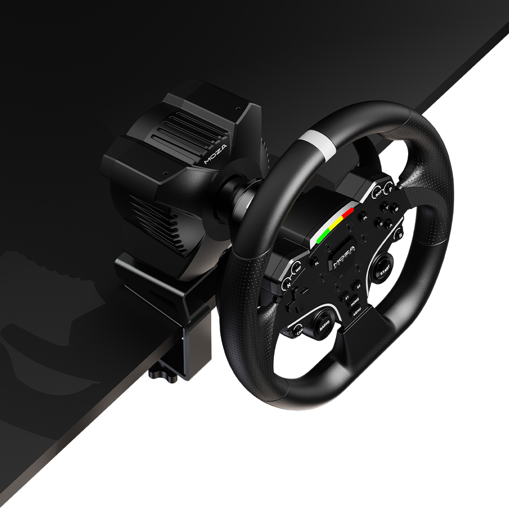 MOZA Racing PC用 ハンドル コントローラー セット MOZA R3 Bundle for PC ( Windows 10 11 PC 最大 3.9Nm ダイレクトドライブ方式 ホイールベース ペダルつき 1年間保証 )