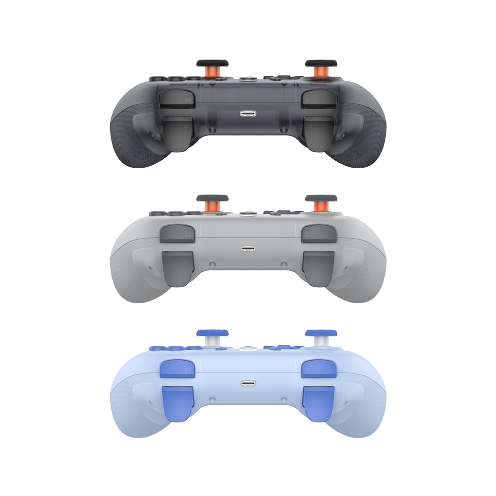 GameSir Nova Lite Ash Gray 無線/有線ゲームコントローラー (Switch Windows PC iOS Android XBOXレイアウト メンブレン ターボ 1年間保証) アッシュグレー