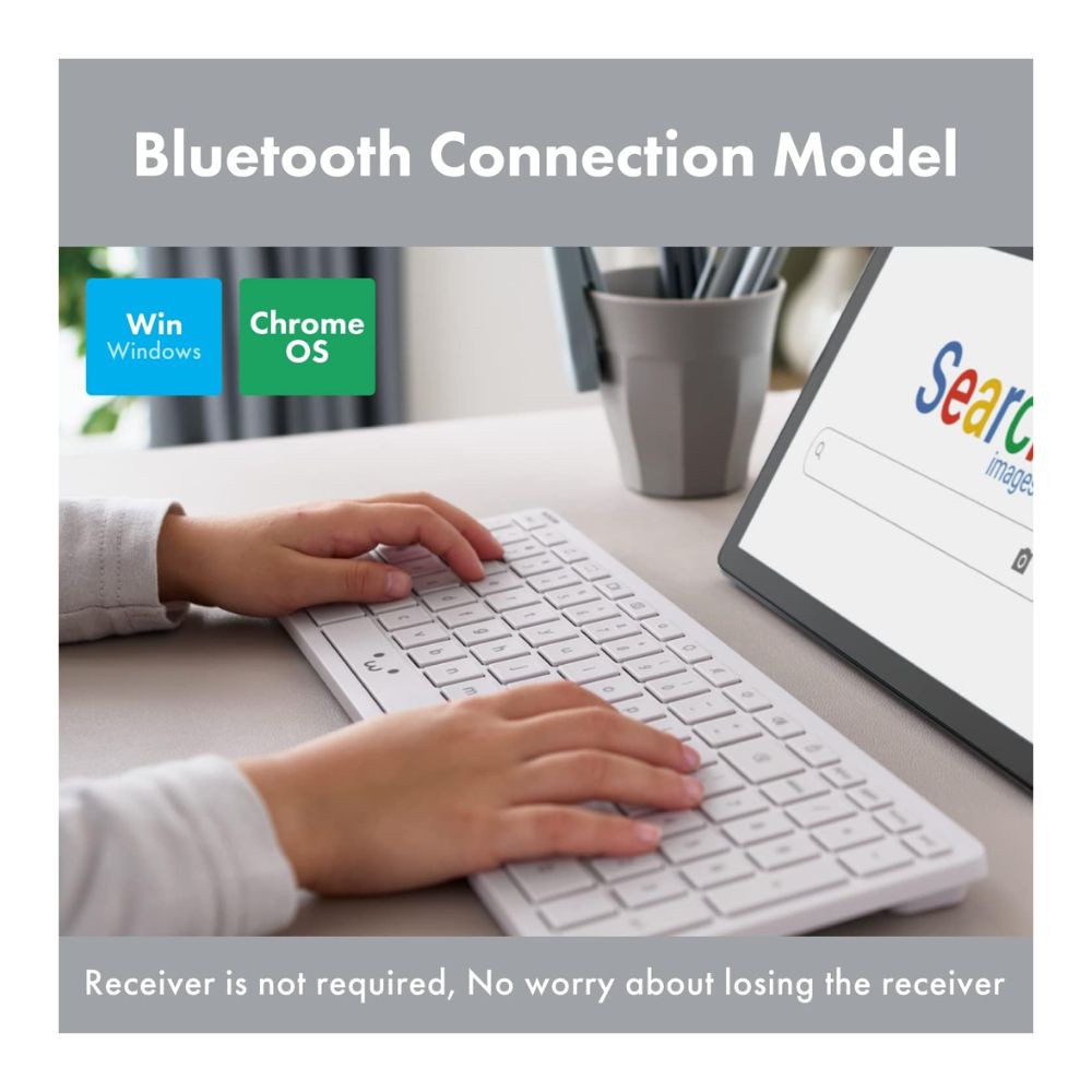 ELECOM エレコム Works With Chromebook 認証 無線 Bluetooth キーボード TK-CB03BPGF-EN ( US配列 Chrome OS テンキー ホットキーあり パンタグラフ ) グレーフェイス