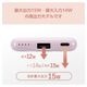 ELECOM エレコム &me 薄型コンパクト モバイルバッテリー DE-C45-5000PU ( 5000mAh 15W出力 3A Type-Cｘ1 USB-Aｘ1 おまかせ充電 ) ラベンダー