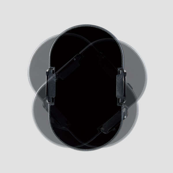 ELECOM エレコム センサー付きQi充電式車載ホルダー(コンパクト）ワイヤレス充電器 W-QC07BK ブラック