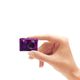 SAC CONNECT MINIカメラ SMC01-TPRMSD32 ( 32GB microSDカードつき 約100万画素 CMOSセンサー 固定焦点 0.96インチ液晶画面 動画撮影 レトロモード 小型デジタルカメラ) クリアパープル