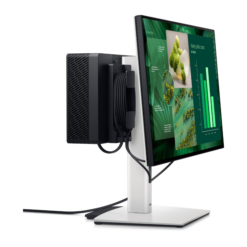 Dell デル・テクノロジーズ コンパクト フォーム ファクター All-in-Oneスタンド CFS25 CK482-BBFF-0A ( 19インチ～27インチ用 チルト ピボット 高さ調整 VESA )