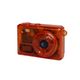 SAC CONNECT MINIカメラ SMC01-TORMSD32 ( 32GB microSDカードつき 約100万画素 CMOSセンサー 固定焦点 0.96インチ液晶画面 動画撮影 レトロモード 小型デジタルカメラ) クリアオレンジ