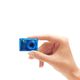 SAC CONNECT MINIカメラ SMC01-TBLMSD32 ( 32GB microSDカードつき 約100万画素 CMOSセンサー 固定焦点 0.96インチ液晶画面 動画撮影 レトロモード 小型デジタルカメラ) クリアブルー