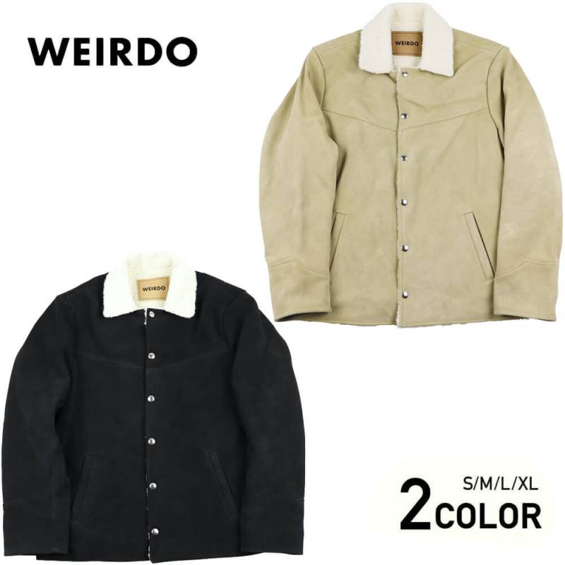 ウィアード レザージャケット ランチジャケット メンズ WEIRDO 