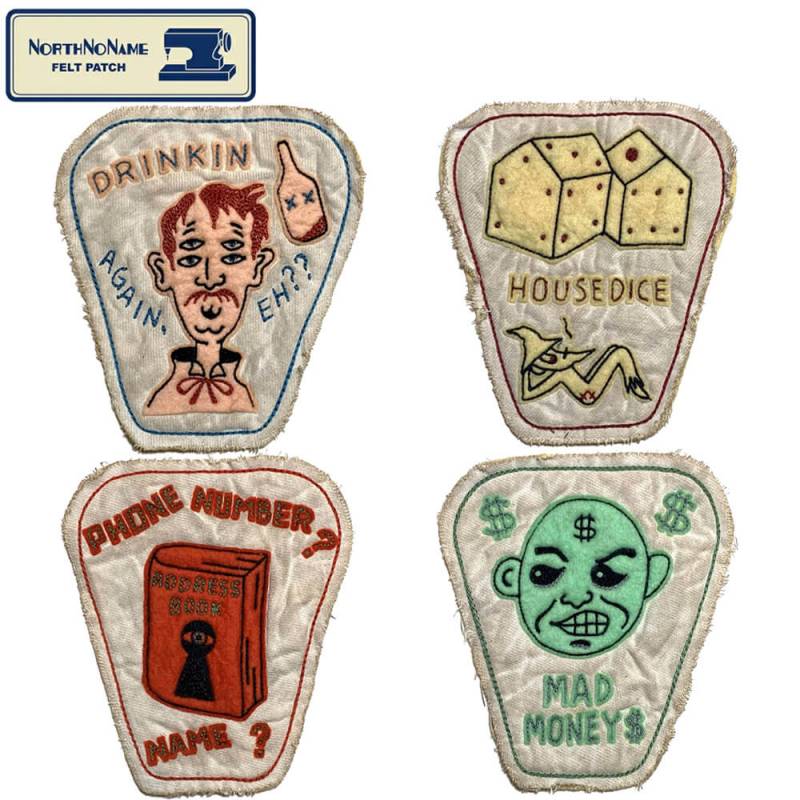 NORTH NO NAME PATCHノースノーネーム ワッペン