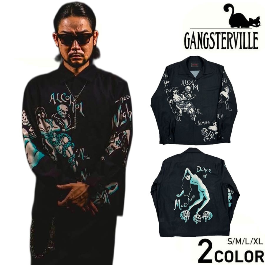 GANGSTERVILLE TOTENTANZ - L/S SHIRTS