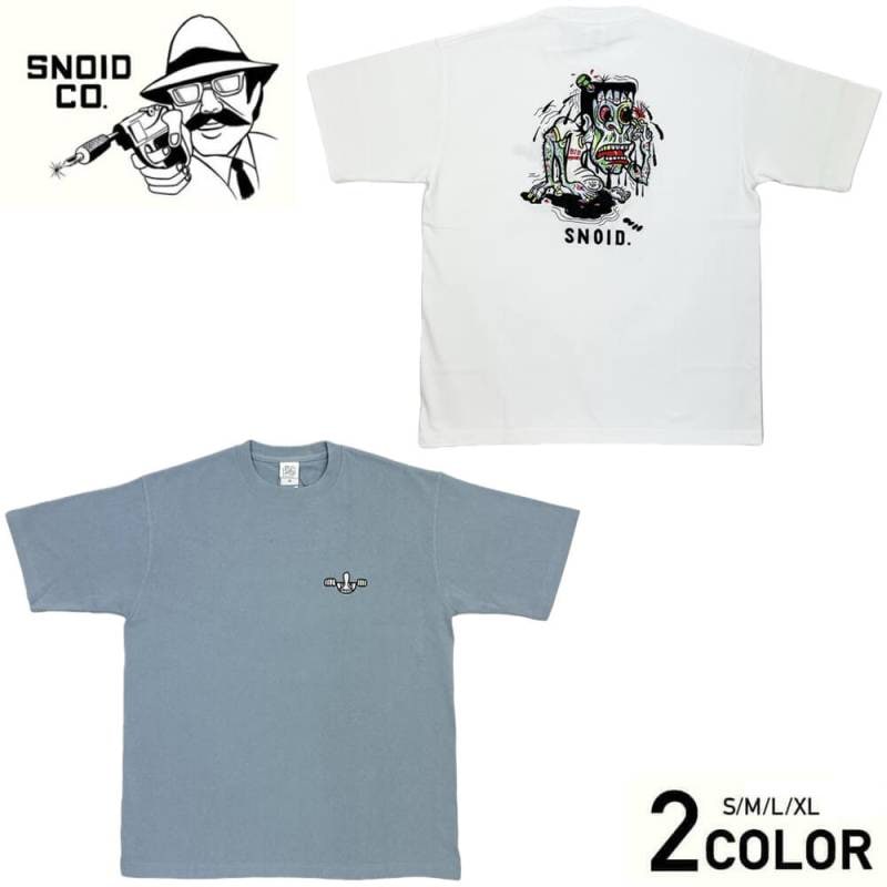 SNOID Big Franky Embroidery S/S T-shirts