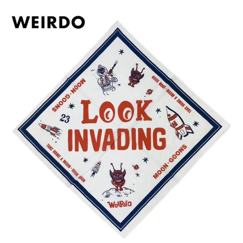 WEIRDO LOOK INVADING - BANDANA