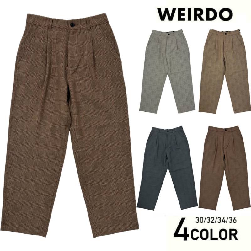 ウィアード weirdo tikitiki easy pants イージーパンツ WEIRDO WIND UP - TACK EASY PANTS | ブランド一覧,WEIRDO