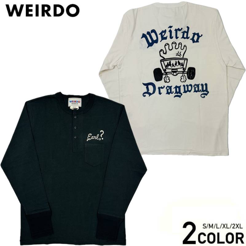 WEIRDO DRAGWAY - L/S HENRY T-SHIRTS