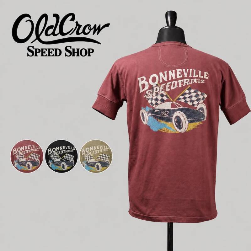 OLD CROW BONNEVILLE - S/S HENRY T-SHIRTS