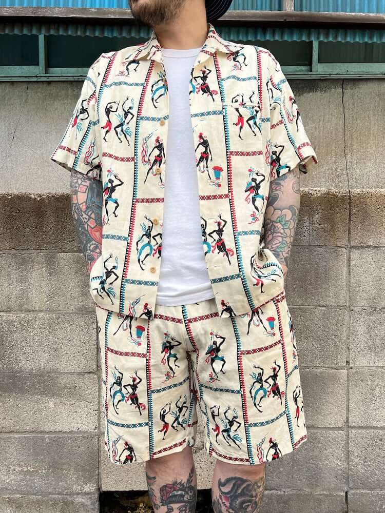 ノースノーネーム コットンリネン 半袖 シャツ メンズ ベージュ North No Name Dancer Pattern S S Shirts Beige ブランド一覧 North No Name ノースノーネーム Rezar レサール ノースノーネーム コットンリネン 半袖 シャツ メンズ ベージュ North No Name Dancer Pattern S S Shirts Beige ブランド一覧 North No Name ノースノーネーム Rezar レサール