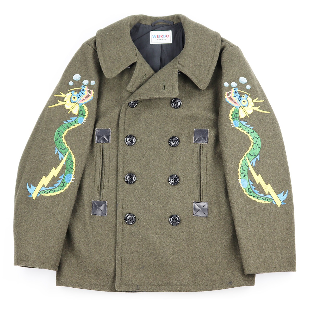 WEIRDO SKULL&SNAKE JACKET