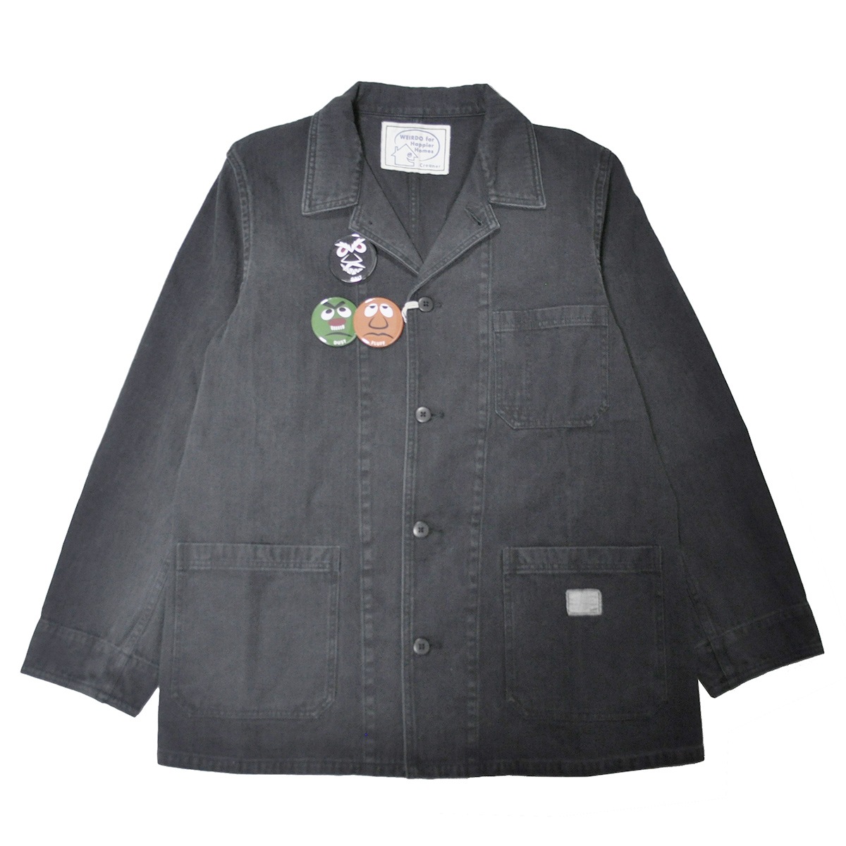 セール 40% OFF SALE WEIRDO WOOVER - COAT (BLACK) | ブランド一覧 