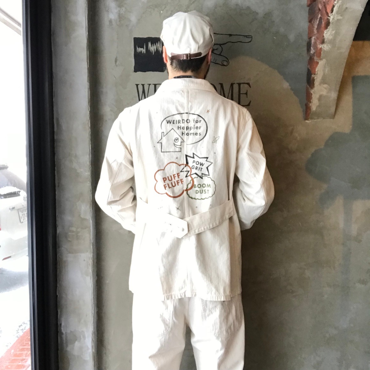 セール 40% OFF SALE WEIRDO WOOVER - COAT (IVORY) | ブランド一覧