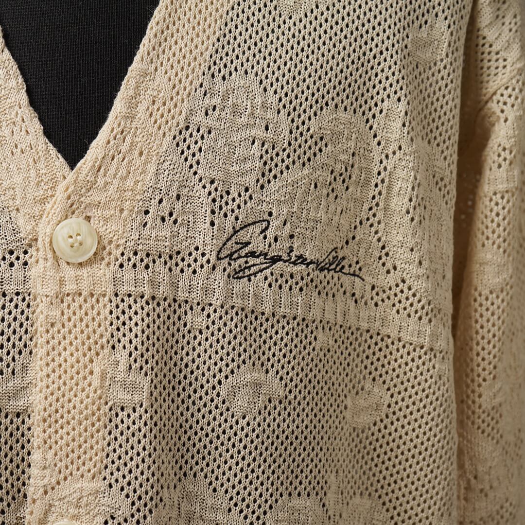 トップス GANGSTERVILLE /PAISLEY JQ KNIT CARDIGAN GANGSTERVILLE PAISLEY - JQ KNIT CARDIGAN | ブランド一覧