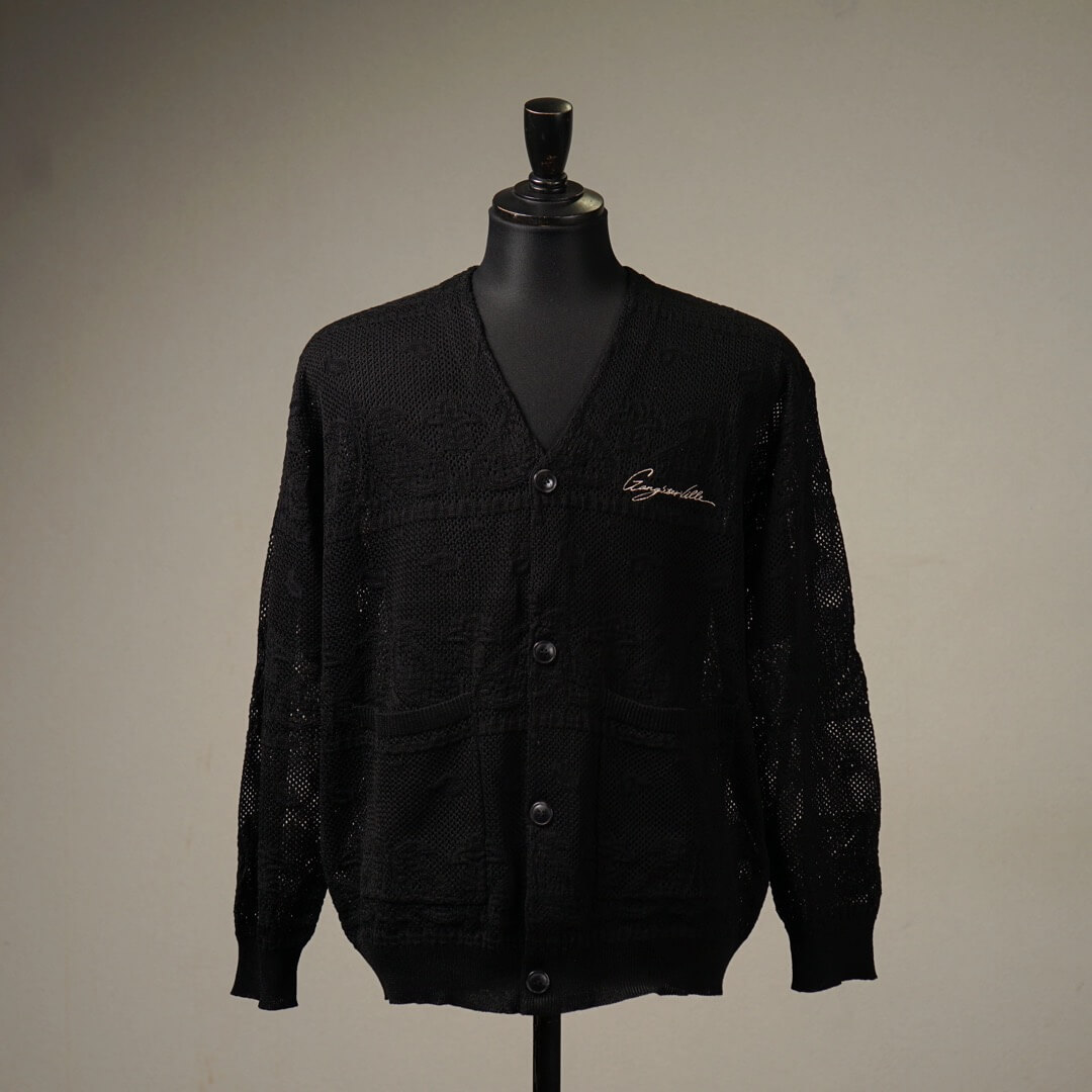 トップス GANGSTERVILLE /PAISLEY JQ KNIT CARDIGAN GANGSTERVILLE PAISLEY - JQ KNIT CARDIGAN | ブランド一覧