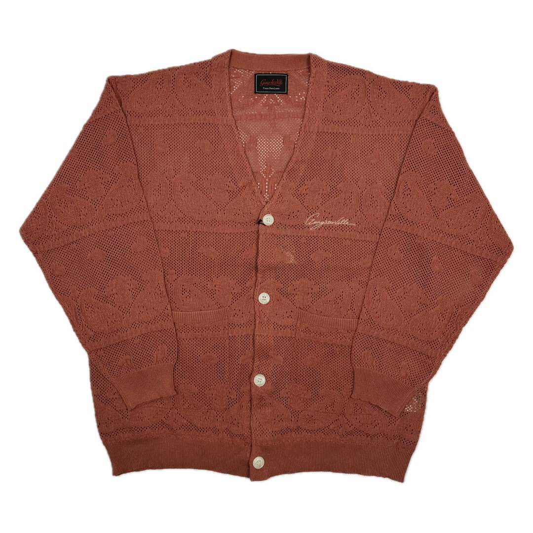 トップス GANGSTERVILLE /PAISLEY JQ KNIT CARDIGAN GANGSTERVILLE PAISLEY - JQ KNIT CARDIGAN | ブランド一覧