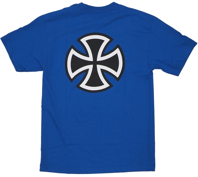 【Tシャツ スケートボード インディペンデント】Independent Bar Cross Royal