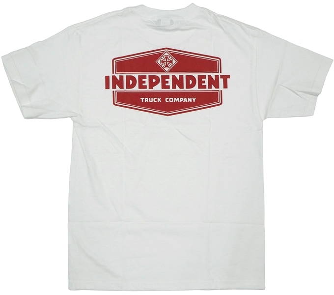 【Tシャツ スケートボード インディペンデント】Independent Industry White